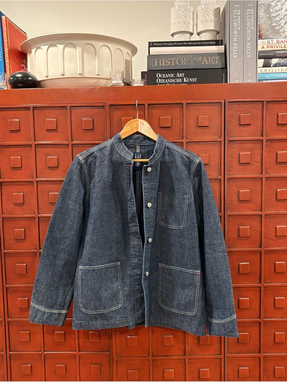 GAP Denim Chore Jacket - Blue